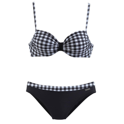 LASCANA Bikini, črna
