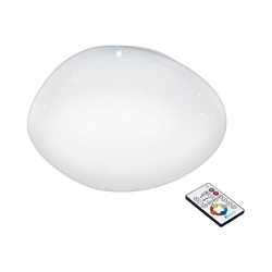 Eglo Sileras-a plafonjera led, 24w, prečnik 450, sa daljinskim dimabilna, bela/kristal