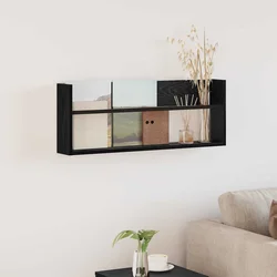 Polica za časopise Crni hrast 80 x 12 x 30 cm Konstruirano drvo