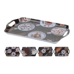 Pladenj 38x23cm melamin COFFEE
