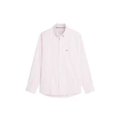 TOMMY HILFIGER Srajca HERITAGE roza/bela