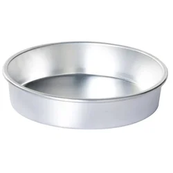 Apex Okrugla aluminijumska tepsija, 44 cm, Siva