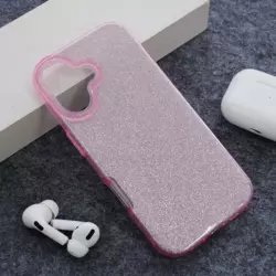 Maska Crystal Dust za iPhone 17 pink