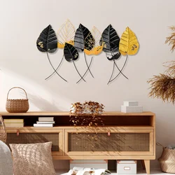 Wallity Zidna dekoracija Casting Leaf, 67 x 112 cm, Šarena