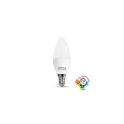 LED sijalica ECOLINE C37 E14/7W/230V 3000K CRI 92 - Brilagi
