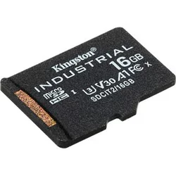 Kingston Industrial/micro SDHC/16GB/100MBps/UHS-I U3/Class 10