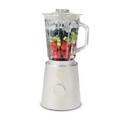 Berlinger Haus Blender sa staklenim bokalom Sahara Collection BH-9817, 1000W, 1,5L, Krem