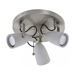 Briloner 2529-032 - LED spot svetlo THIMBLE 3xGU10/5W/230V beton