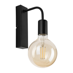 Zidna svetiljka ASTRID 1xE27/60W/230V mat crne boje