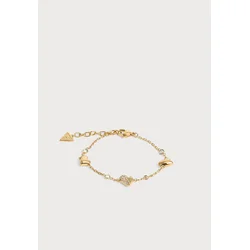 GUESS Zapestnica GOLDEN LOVE zlata