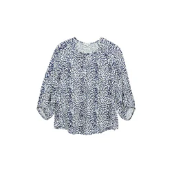 s.Oliver Bluza svetlo modra / temno modra / bela