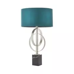 Endon 95225 - Stona lampa 1xE27/10W/230V plava/siva/crna
