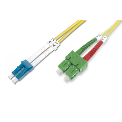 ASSMANN Electronic SC/LC, 2m 2m SC/APC LC/PC Yellow fiber optic cable