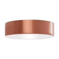 Plafonska lampa CLEO 2xE27/24W/230V, prečnik 30 cm, bakarna