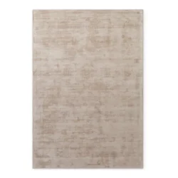 Bež ročno tkana viskozna preproga 120x180 cm Noemi – Vikosa