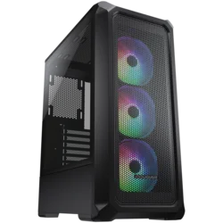 Archon 2 Mesh RGB (Black) 385CC50.0001 Case Archon2 Mesh RGB -Black/Mini tower/3 ARGB fans /TG transparant side window/Black - CGR-5CC5B-MESH-RGB