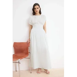 Trendyol Milla Ženska haljina Twoss26El00679, Bela