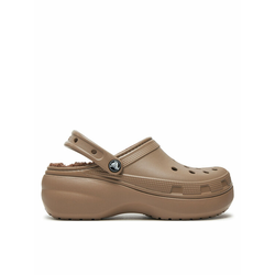 Natikači Crocs Classic Platform Lined Clog W 207938 Rjava