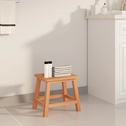 Pomoćni stolac 29 x 22,5 x 25,5 cm od masivnog drva oraha