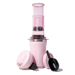 AeroPress Go Plus potovalni set, roza