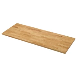 KARLBY Radna ploča, hrastovina/furnir, 246x3.8 cm