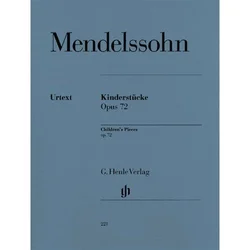 MENDELSSOHM:KINDERSTUCKE OP.72