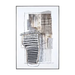 Slika z okvirjem/na platnu 82,5x122,5 cm Crown – Bizzotto