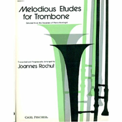 ROCHUT/BORDOGNI:MELODIOUS ETUDES FOR TROMBONE 3