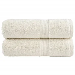 Premium ručnici za pranje SOLUND 2 kom. krem 30x30 cm 600 g/m2