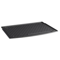 Rubber trunk mat Kia Ceed 2018- (hatchback, raised floor)