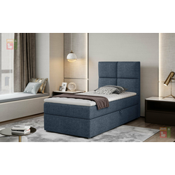 Boxspring postelja Rivia - 90x200 cm (Savana)