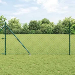Zavareno žičano ograđivanje s bodljama 25 x 1,2 m Zelena Mreža