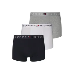 Tommy Hilfiger Underwear Boksarice pegasto siva/črna/bela