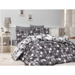 Posteljina Bunku V1 Grey 200x200/2x50x70