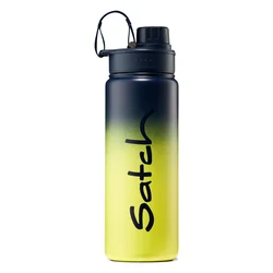 Satch Drinking Bottle Blue Graffiti