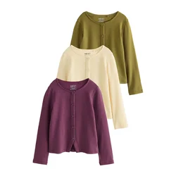 Next Pletena jopa chamois/oliva/ciklama