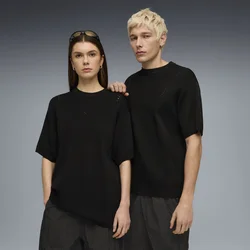 PUMA CLRT Knitted Tee Relaxed Unisex, Men, Black, XL