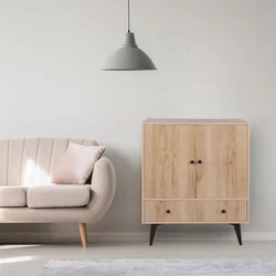 Hanah Home Komoda Bern, 90x35x113 cm, Hrast