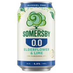 SOMERSBY ELDERFLOWER&LIME 0% ALK 0.33L