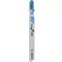 Listovi ubodne testere za metal T 118 G (5.kom) BOSCH