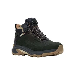 Merrell cipele Moab Speed 2 Mid WP za muškarce, crne sa bež