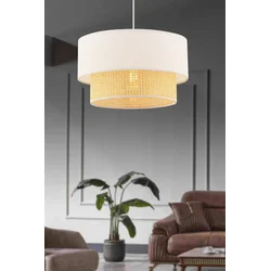 Opviq Luster Echo Hazeran, 30x30cm, Bež-beli