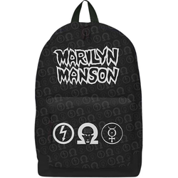 Marilyn Manson Logo Nahrbtnik Black