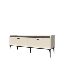 Jela TV Komoda Soffy TV167-2F/SF, 166x65x50cm, Prljavo bela