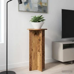 Stalak za biljke 2 pcs Staro drvo 40 x 40 x 80 cm