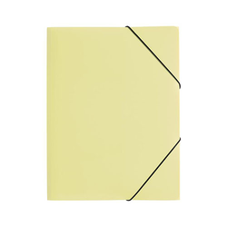 Pagna mapa z zavihki in elastiko A3, rumena