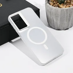 Maska za Samsung A175 Galaxy A17 Magsafe Clear, Srebrne boje