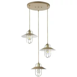 RABALUX Visilica Nesrin E27 3X40W Zlato RAB-3520-MIX