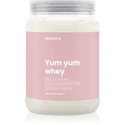 GymBeam Yum Yum Whey - BeastPink 500 g bijela čokolada - kokos