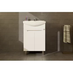 Omarica z umivalnikom River PVC 65 talna